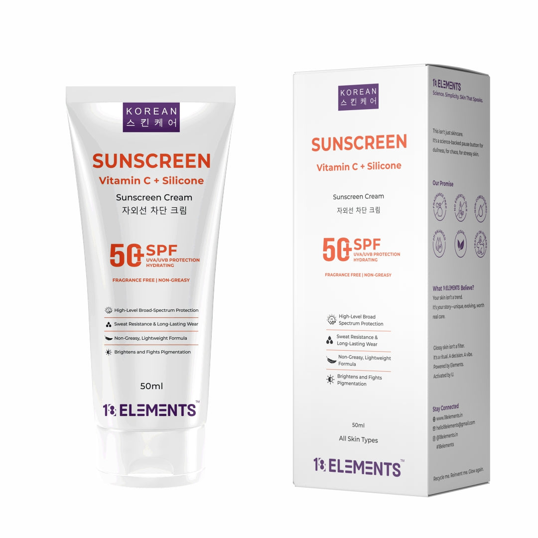 Silicone Based Sunscreen SPF 50+